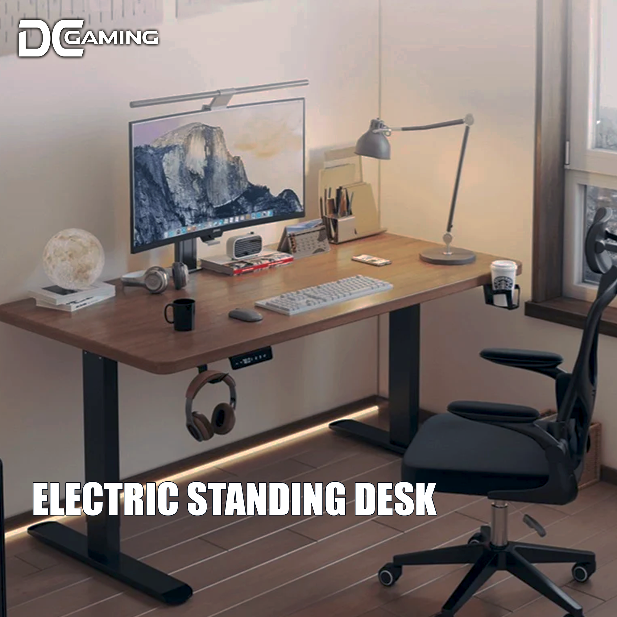 Inplay EK-140A Electric Standing Desk Table Adjustable Height Memory